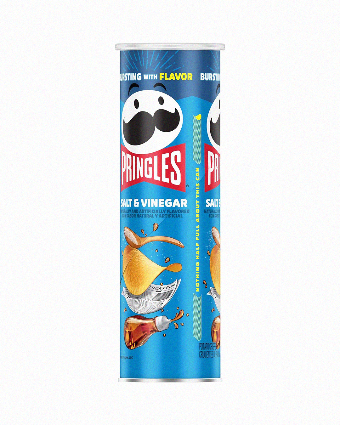 Pringles Salt & Vineger 158g - Image 2