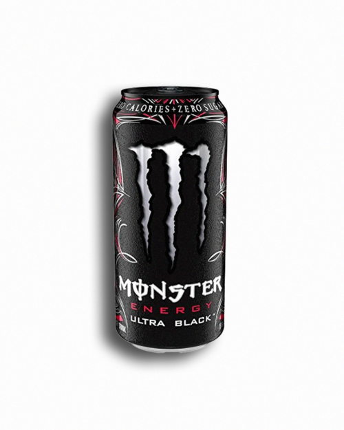 Monster Energy Drink Ultra Black 500ml - Image 3