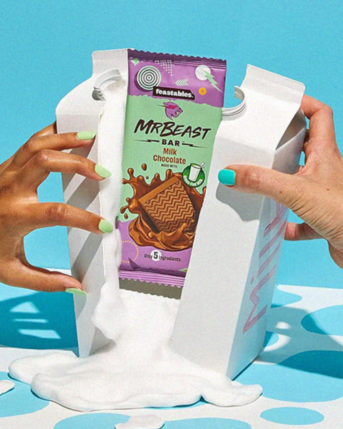 Mr Beast Feastables Milk Chocolate Bar