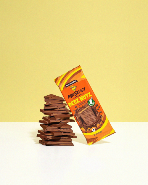 Mr Beast Feastables Deez Nutz Milk Chocolate Bar - Image 5