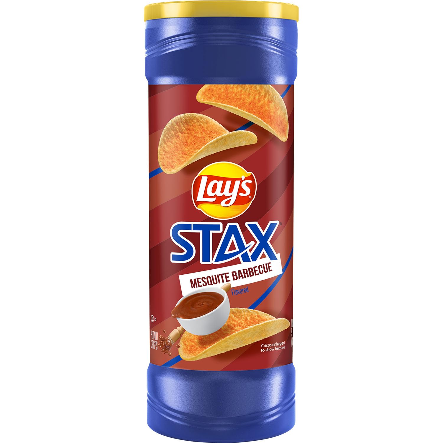 Lay's Stax Mesquite Barbecue Flavoured Potato Chips 156g