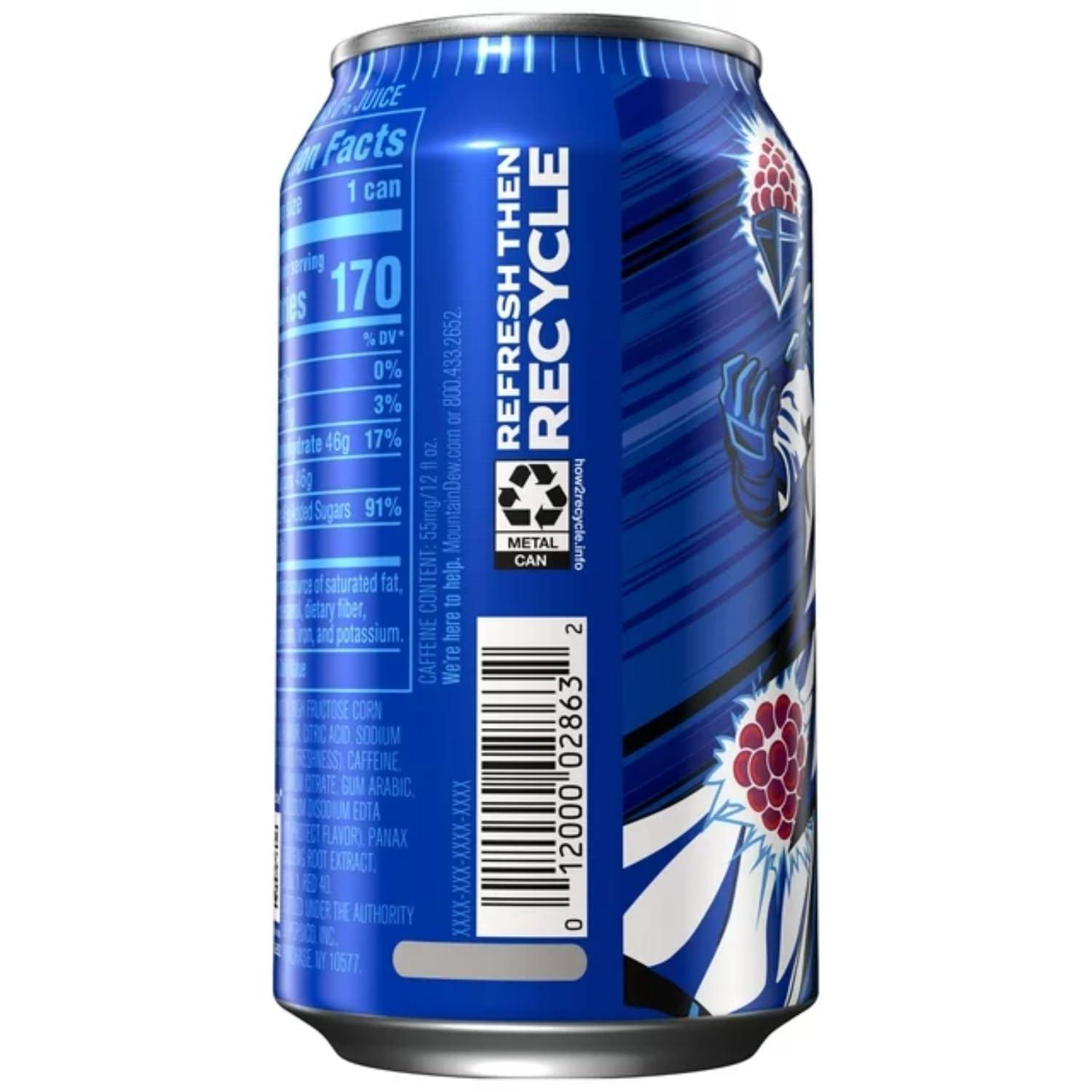 Mountain Dew Voltage 355ml - Image 3