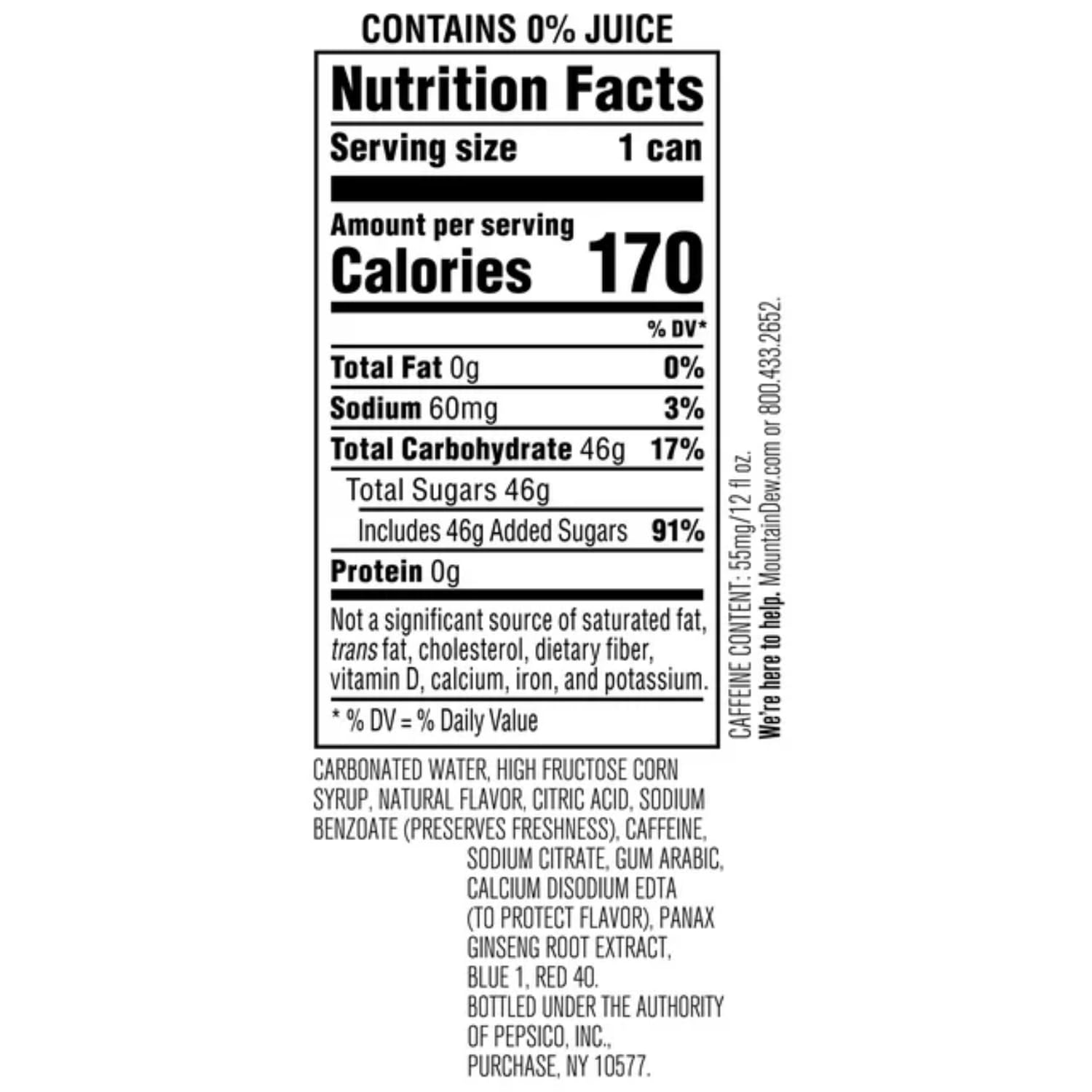 Mountain Dew Voltage 355ml - Image 5