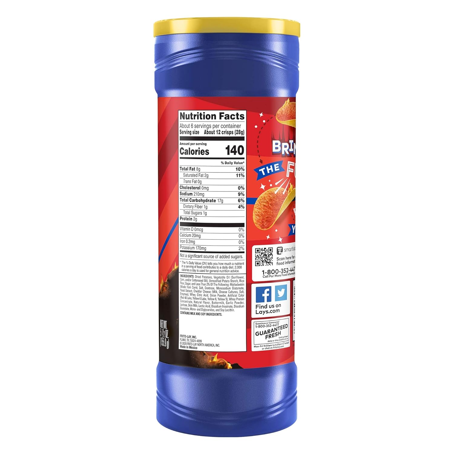 Lay's Stax Xtra Flamin' Hot 156g - Image 2