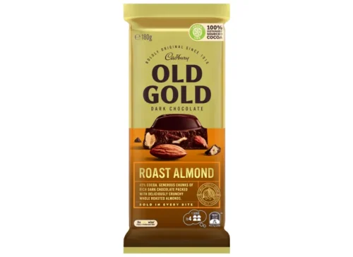 Cadbury Old Gold Dark Chocolate Roast Almond 180g - Image 2