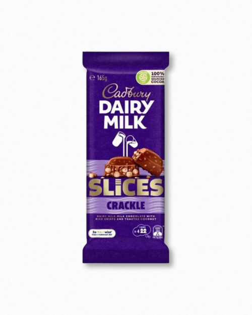 Cadbury Dairy Milk Slices Crackle 165g - Image 2