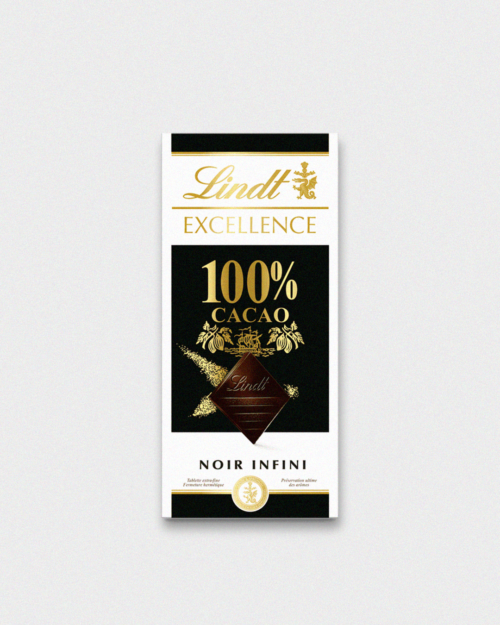 Lindt Excellence Dark 100% Cacao Chocolate Bar