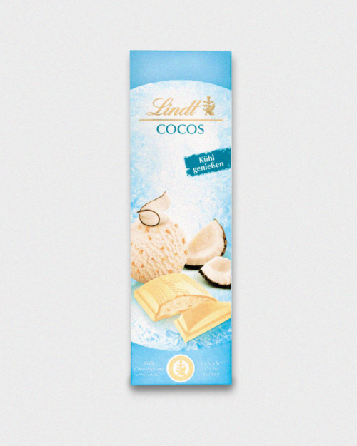 Lindt "Cocos" White Chocolate Bar 100g - Image 2