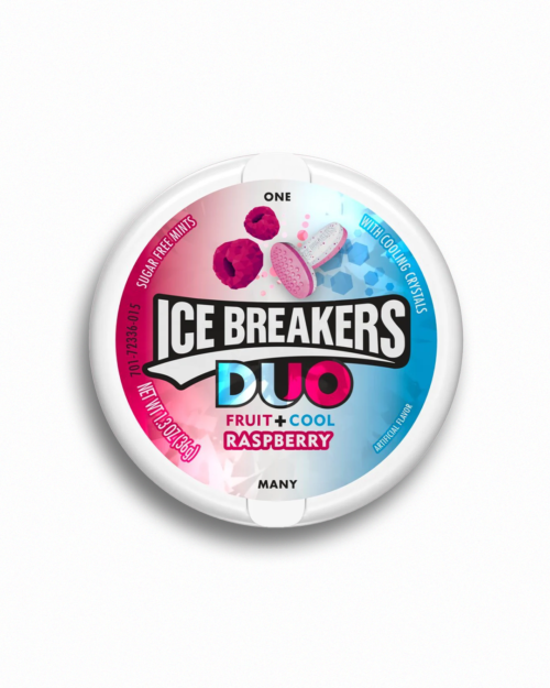 Ice Breakers Duo Fruit + Cool Raspberry Mints 36g - Image 3