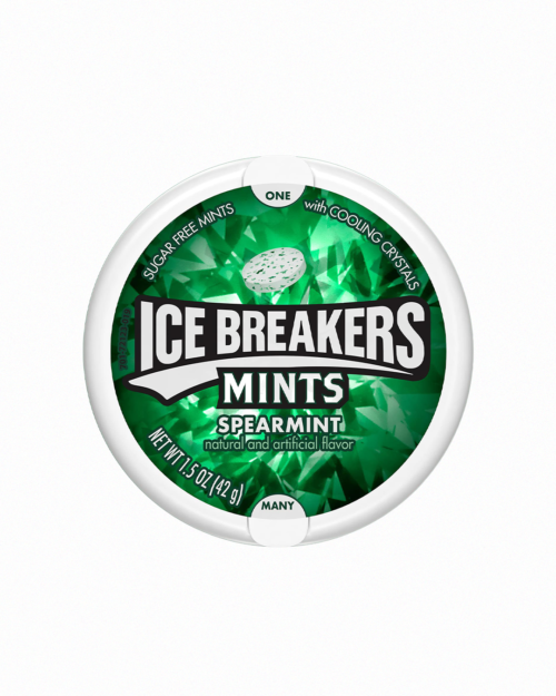 Ice Breakers Spearmint Sugar Free Mints, 42 g - Image 3