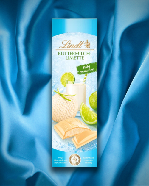 Lindt "Buttermilch-Limette" White Chocolate Bar 100g