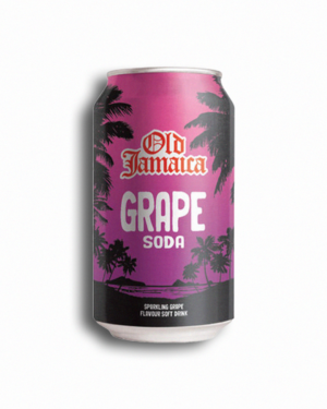Old Jamaica Sparkling Grape Flavoured Soda 330ml
