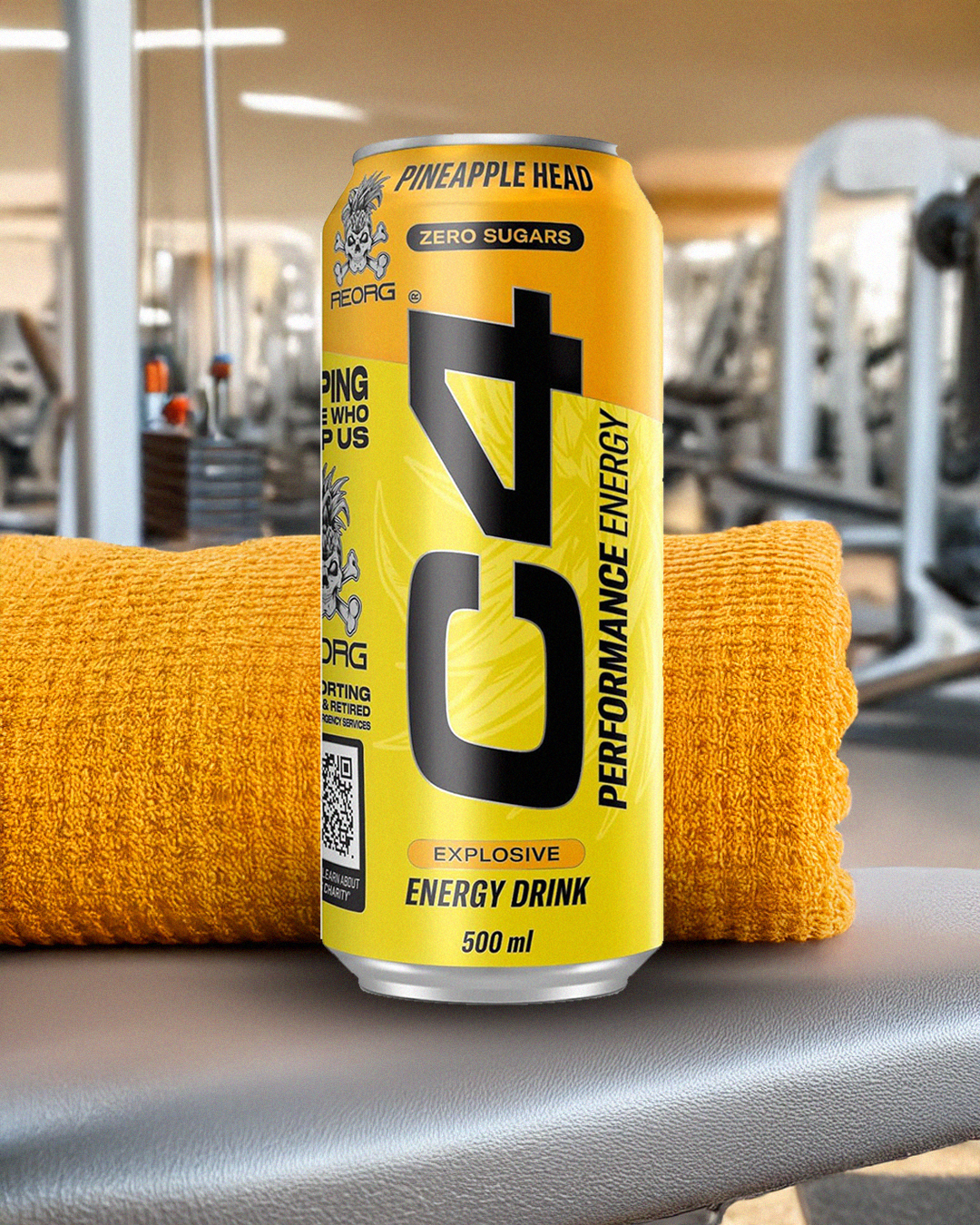 C4 Performance Energy Carbonated – Pineapple Head